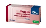 Визарсин, таблетки покрытые пленочной оболочкой 100 мг 12 шт