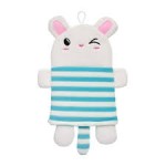 Мочалка-варежка, Банные штучки р. 27х17.5 см арт. 41455 зайчик в матроске софт