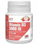 Витамин Д3 5000 МЕ Д-Вити, таблетки жевательные 60 шт со вкусом малины