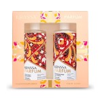 Набор подарочный для волос, Krassa (Красса) 400 мл + 400 мл парфюмированный пряный кашемир шампунь + кондиционер