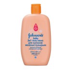 Гель-пена для ванн детская, Johnson's (Джонсонс) 300 мл 2 в 1 Веселые пузырьки