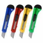 Нож канцелярский, Staff (Стафф) р. 18 мм 1 шт Эвридей фиксатор ассорти европодвес